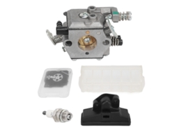 Kit Filtro Ar Carburador Plugue Faísca Gaxeta para Stihl Ms250 leve durável