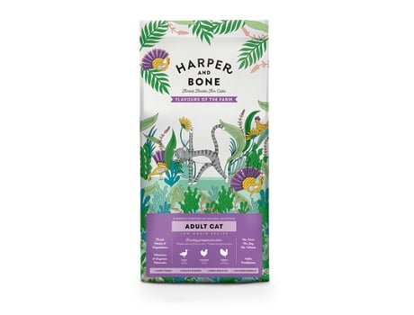 Ração para Gato HARPER & BONE Cat Adult Flavours Of The Farm (5 kg)