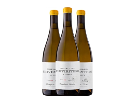 Vinho branco CANTALAPIEDRA Majuelo del Chiviritero Verdejo Vino de la Tierra de Castilla y León Crianza (0.75 L - 3 Unidades)