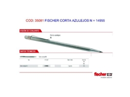 Fischer corta azulejos n   543026
