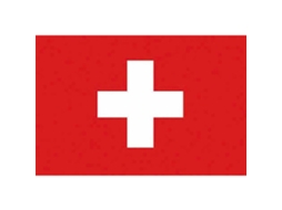 Bandeira Suíça 30X20 Vermelhoprosea