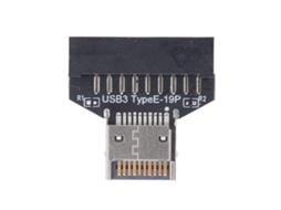 Conversor Adaptador De Cabeçalho Do Painel Frontal Tipo E Para Placa-mãe Usb 3.0 20pin