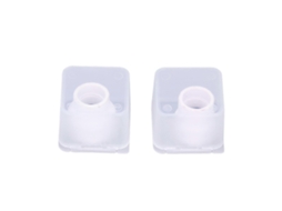 Kit De Acessórios Para Bico De Cerâmica Com 2 Cabeças De Soldagem Tig 12/14 Para Wp9/17/18/20/25/26 Slowmoose (branco)