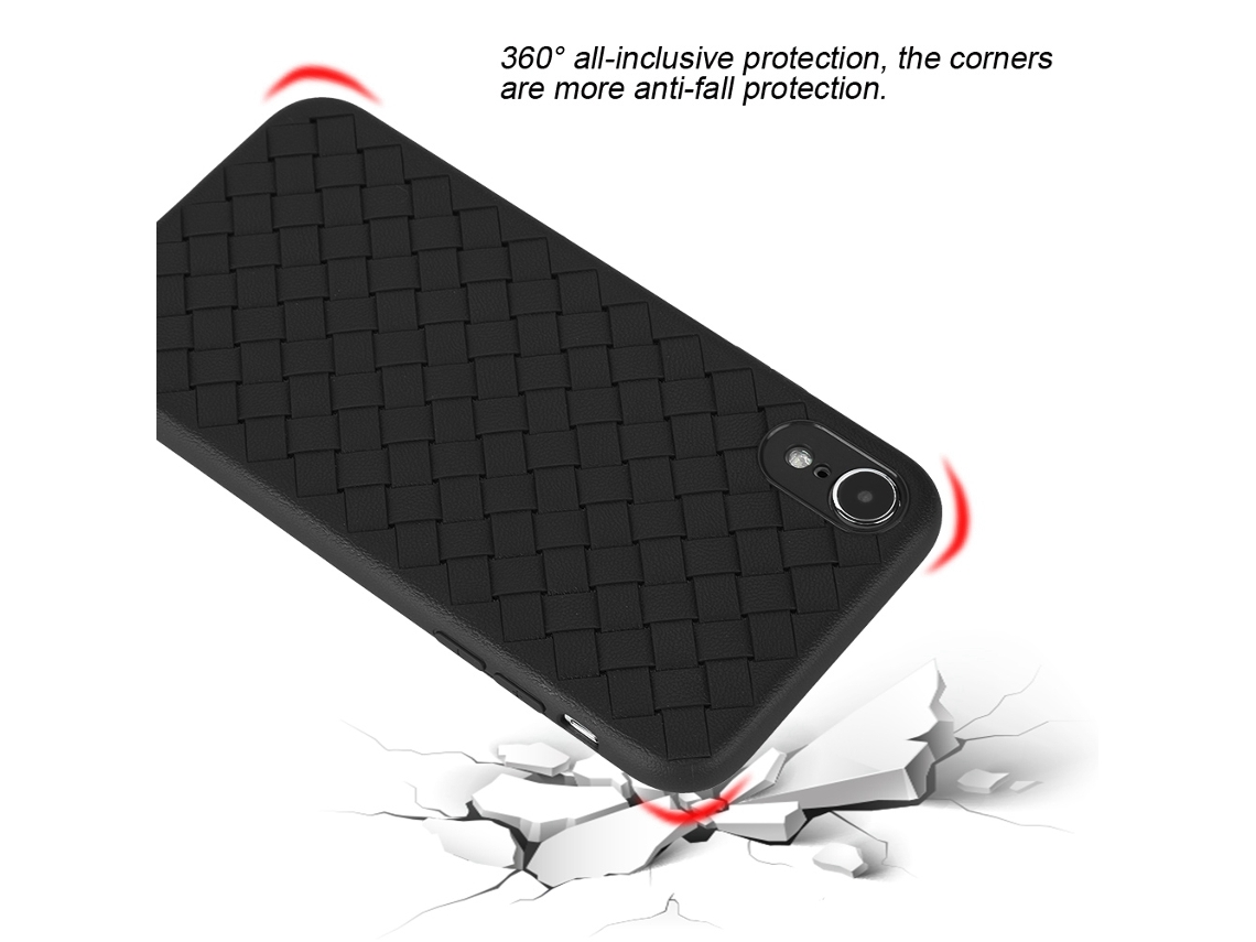 Capa LAXISCREED Slim Anti Impacto Iphone Xr Preta