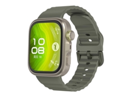 Pulseira De Silicone Texturizada Em Cor Sólida Para Huawei Watch Fit 4 Pro / Fit 4 / Fit 3