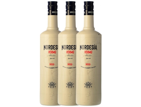 Vermute ATLANTIC GALICIAN Atlantic Galician Vermú Rojo Nordesía (1 L - 3 unidades)