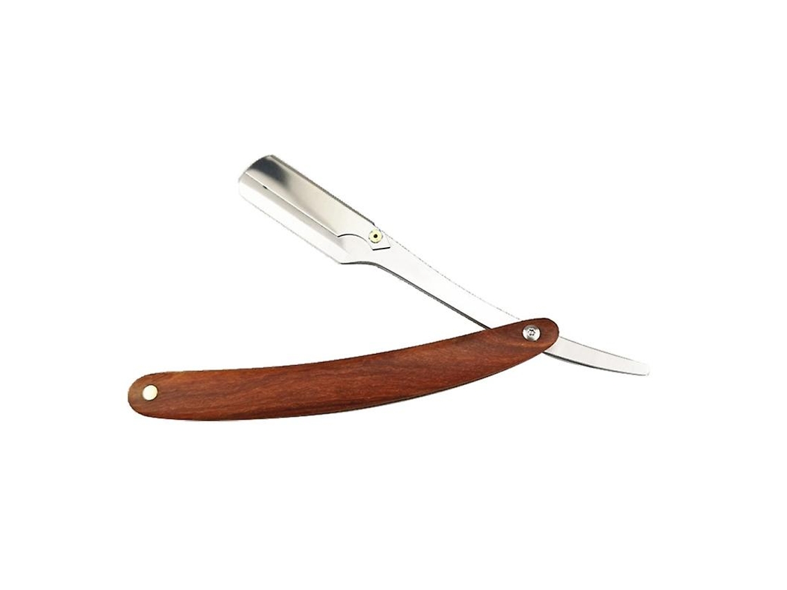 1 Peça De Lâmina De Barbear De Metal Para Homens Barbeiros Allinless