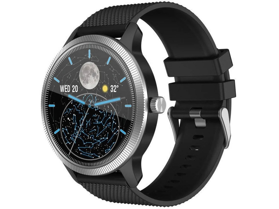 Relógio Inteligente 1.3 com Monitor de Frequência Cardíaca Relógio Esportivo Calorias Pedômetro Cronômetro Sono Android Ios Bestvite (preto)