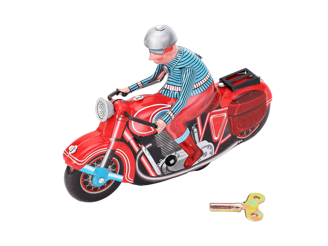 Business brinquedo de Motocicleta de Engrenagem com Mola Clássico Decorativo em Metal para Coleção Infantis e Adultos