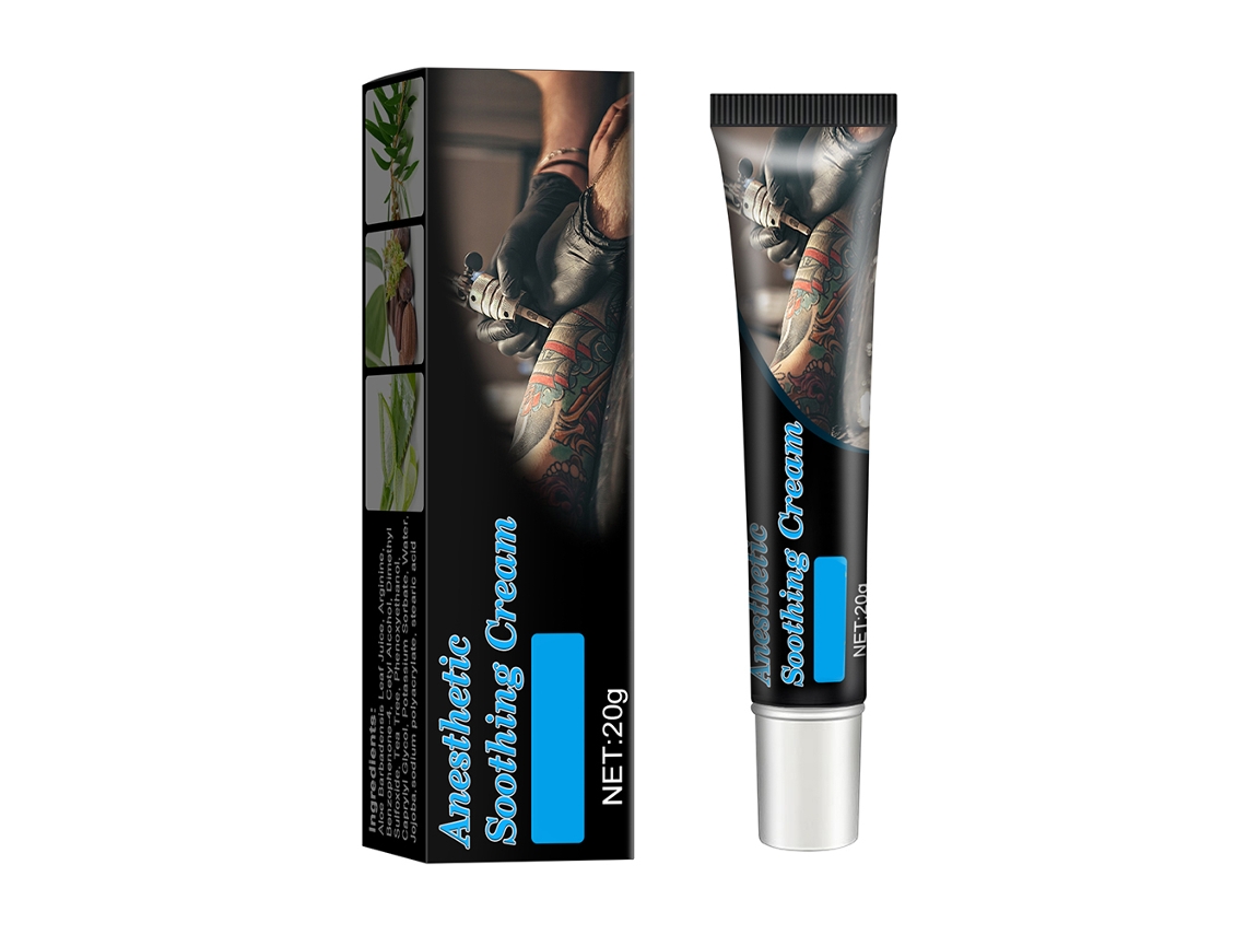 Creme Calmante Para Piercing E Tatuagens (alivio Da Dor, Alívio Da Formigamento)