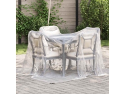 Vidaxl Lona Transparente Com Ilhós 2x2 M Polietileno