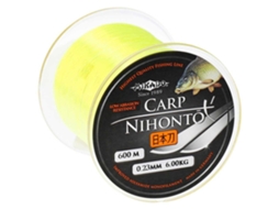 Linha Carpfishing Nihonto Carp 600 M Amarelo 0.400 Mmmikado
