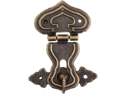 1 Fecho de Gancho Metálico 63x47mm 5 1, Resistente, Corrosão