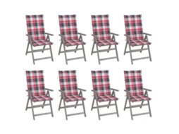 Garden Chair, Garden Chairs Vidaxl Cinzeto Madeira (n/a)