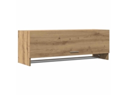 Conjunto 1 Wardrobe, Wardrobes Vidaxl Marrom Madeira Processada (100 X 32.5 X 35 Cm)