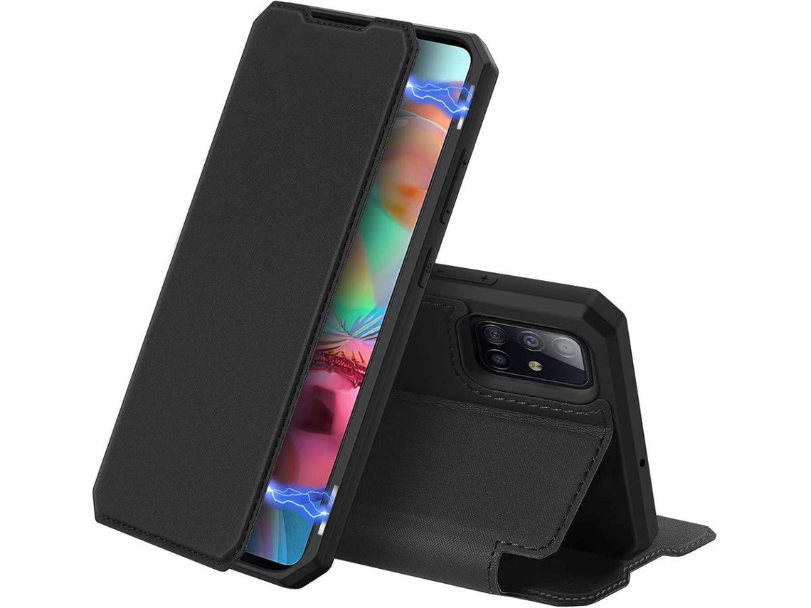 Capa Samsung Galaxy A71 HONGWE. Preto