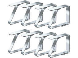 Conjunto De 8 Clipes Antiderrapantes Para Toalhas De Mesa Em Aço Inoxidável Slowmoose (4 Cm X 8 Peças)