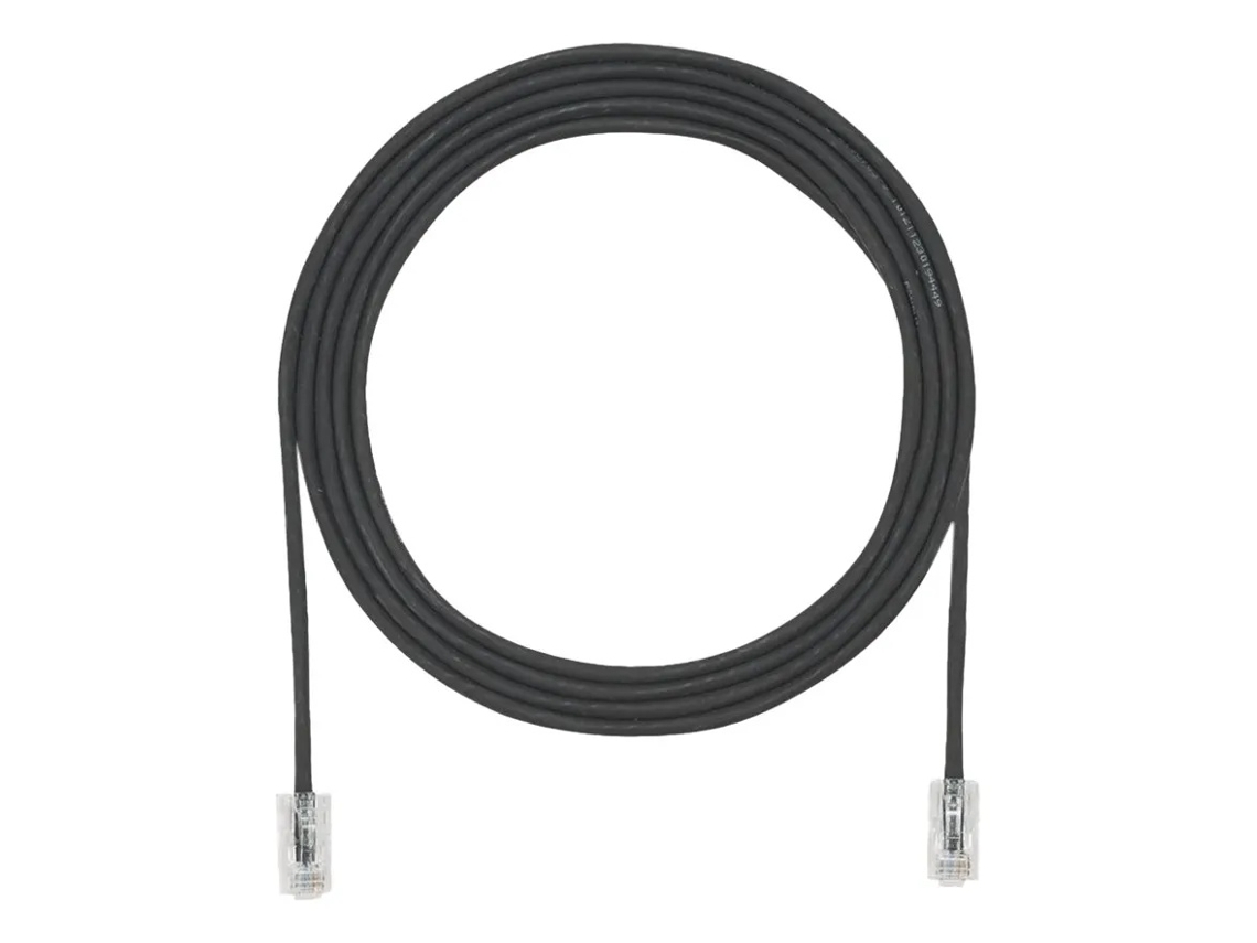 Lurelia Patch Cord Cat6a Utp 28 Awg 1,5 M Preto Cm/lszh Rj45, Cabo De Ligação Para Rede Estruturada Para Dados