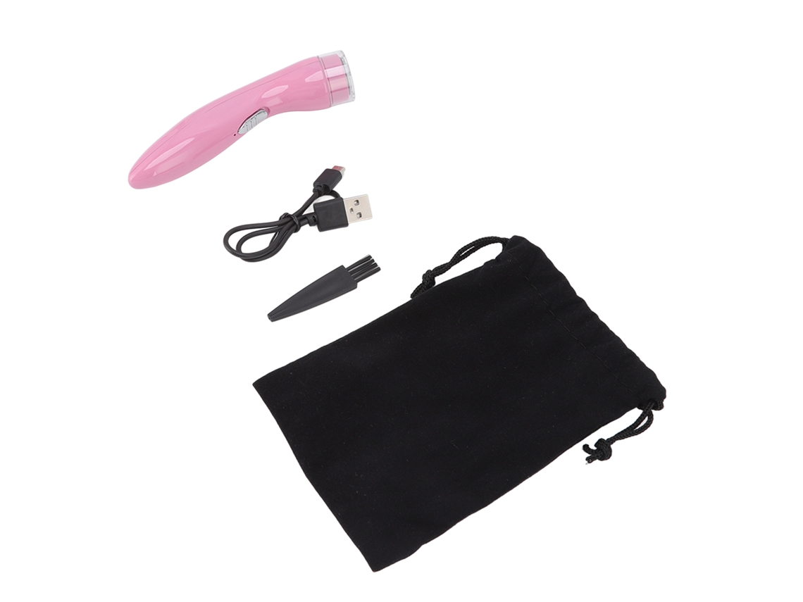 Navalhador Elétrico para Homem de Baixo Ruído com Cabeça de Aço Inoxidável Hipoalergênico Rosa 3.7v 2w | S/MARCA