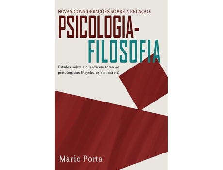 Livro Novas Considerações Sobre A Relação Psicologia-filosofia De Diversos (português Do Brasil)