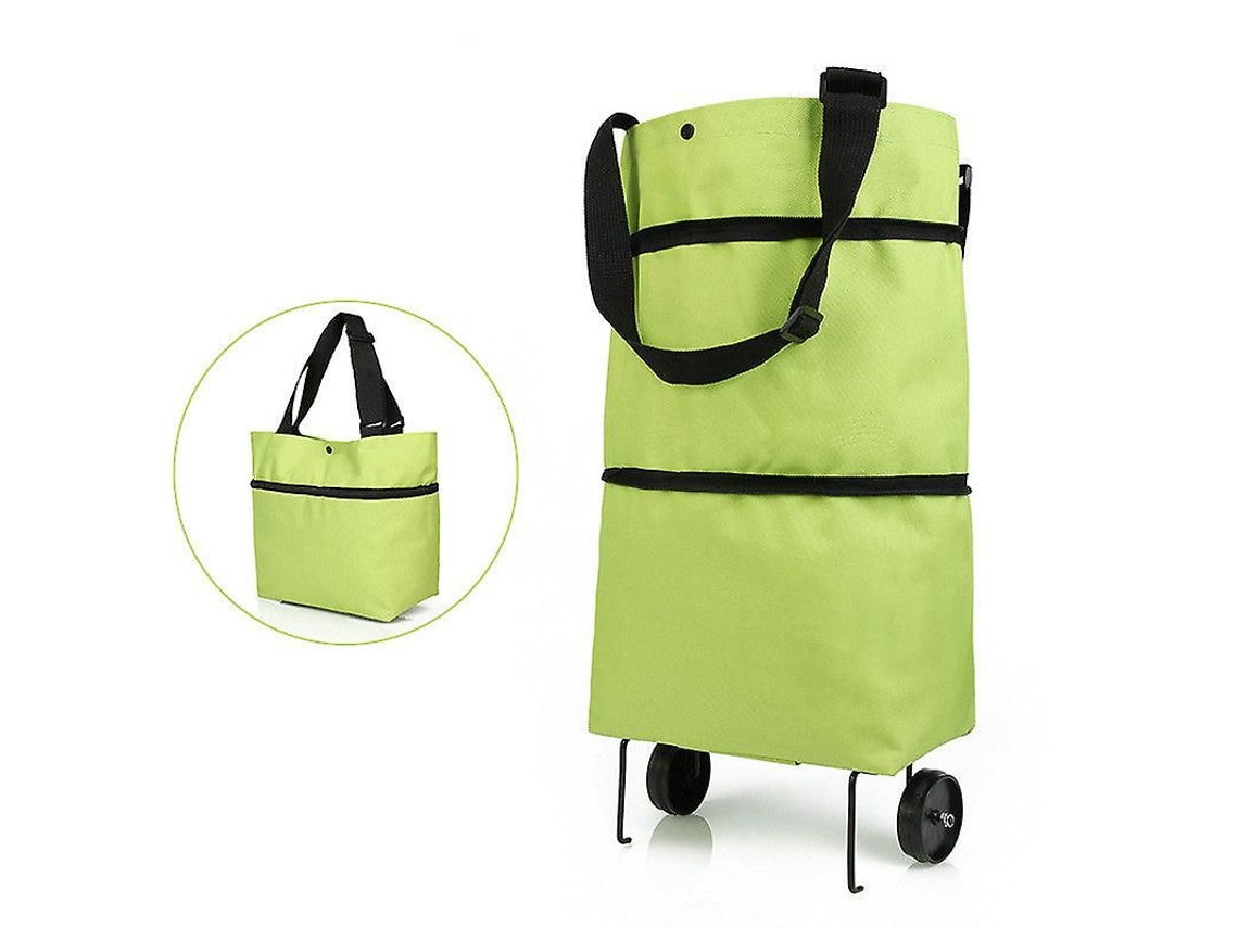 Carrinhos de Compras Dobráveis, Sacolas de Compras Reutilizáveis ​​com Rodas GOKOCO