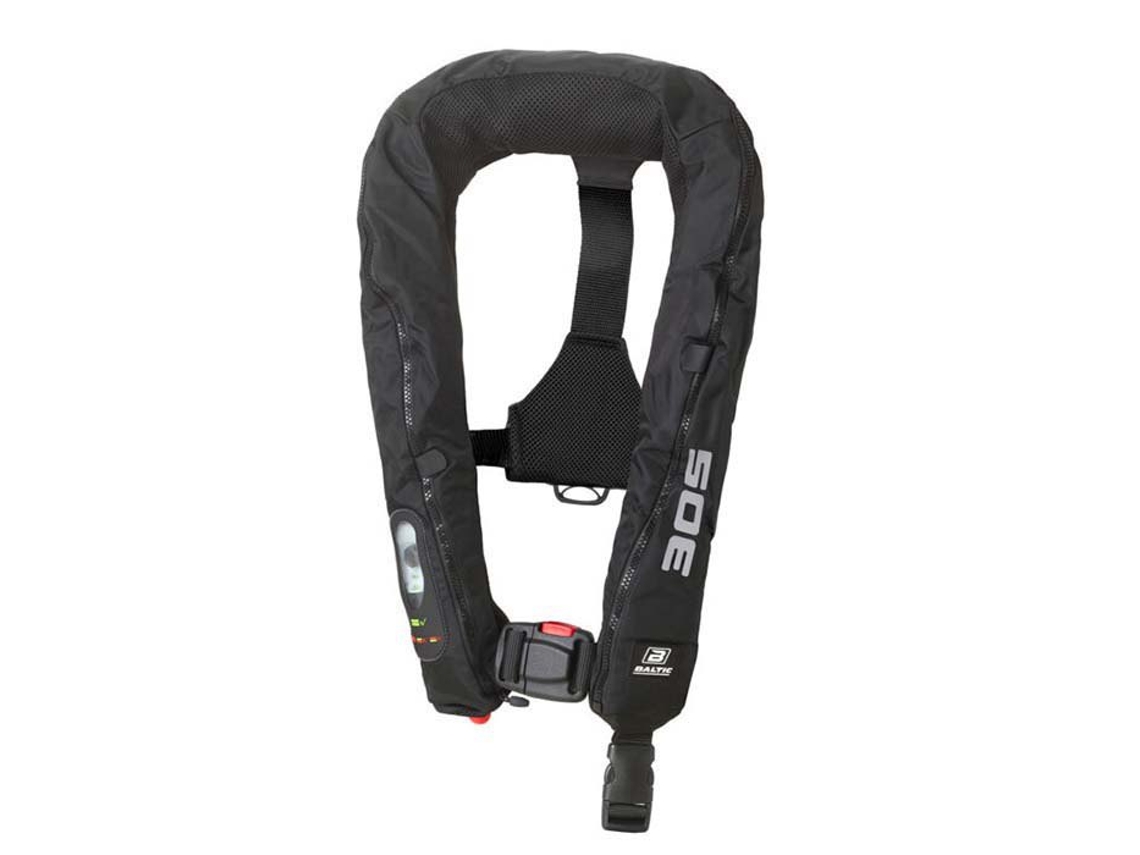 Colete Salva-Vidas Legend 305 Auto Preto 40-150 kgbaltic