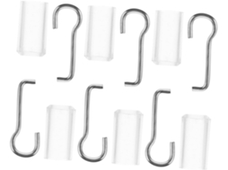 Kit De Reparo Varão Persiana Com 6 Peças, Peças Reposição Para Persian