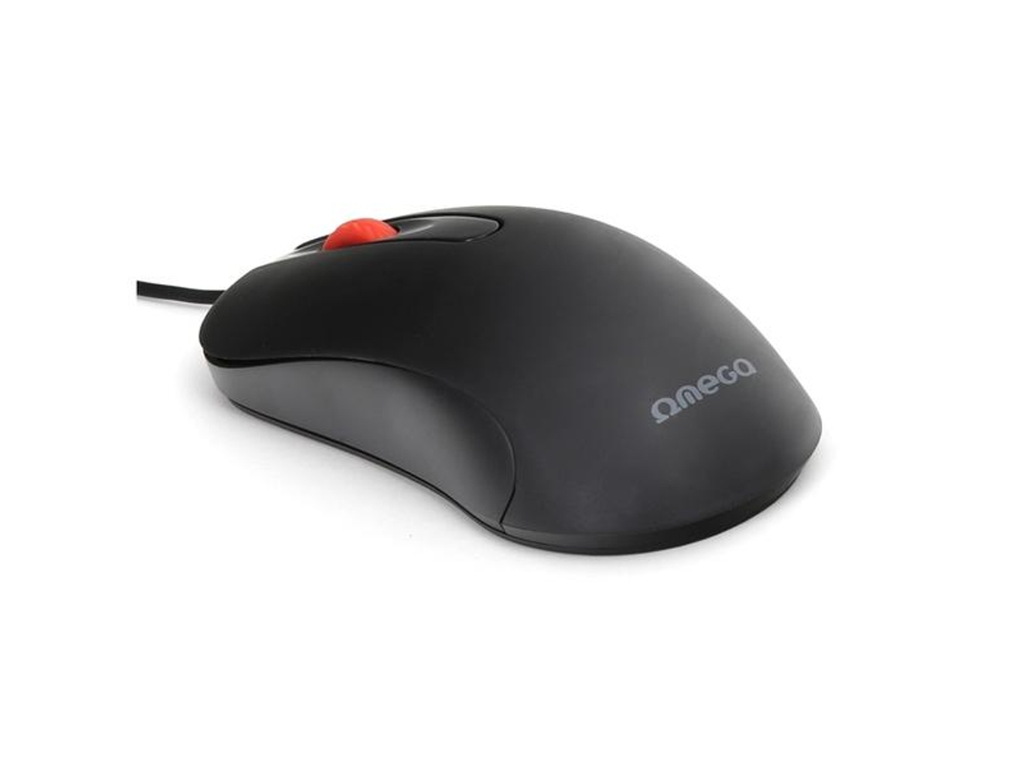Rato Ótico Omega Om0520B 1000 Dpi Preto