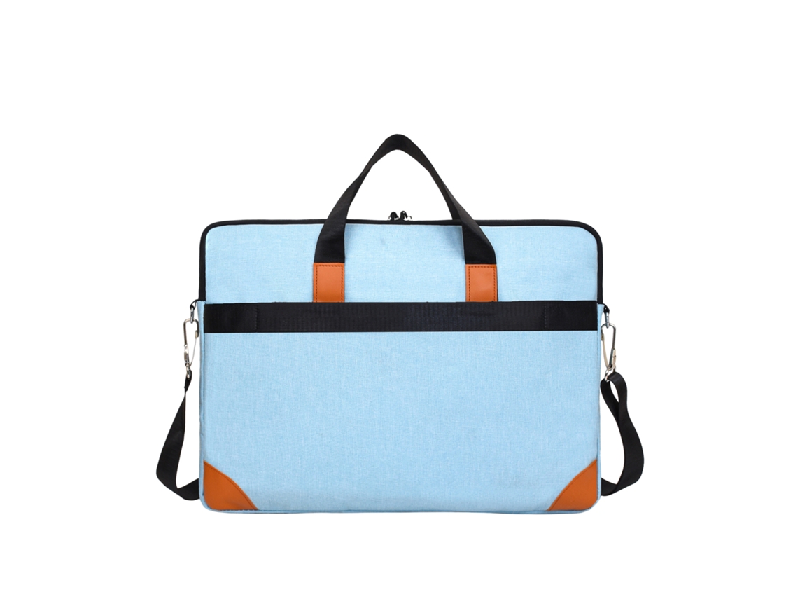 Bolsa impermeável para laptop de 16 polegadas, bolsa mensageiro Cuich azul
