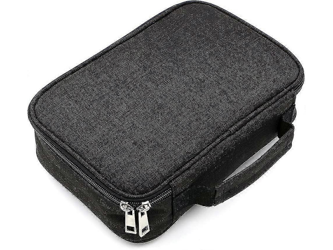 Estojo para Lápis, Grande, Preto, Escolar, Universidade AQUAFORGE