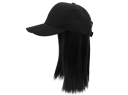 Peruca com Touca Integrada para Clavícula, Peruca Feminina, Peruca para Cabelo Liso, Decoração para Peruca. TAISHENGDA