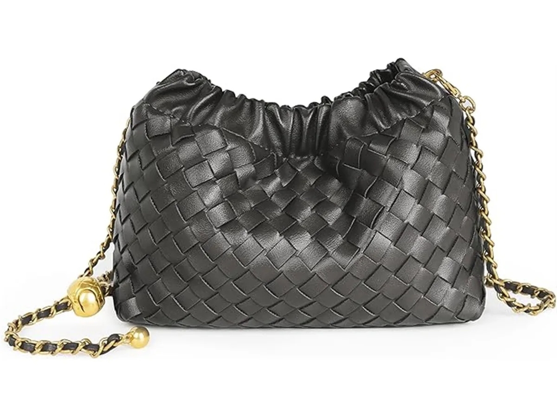 Lurelia Bolsa Transversal Feminina Em Couro Sintético Grande Capacidade Fecho De Correr Design Moderno Para Festa E Noite