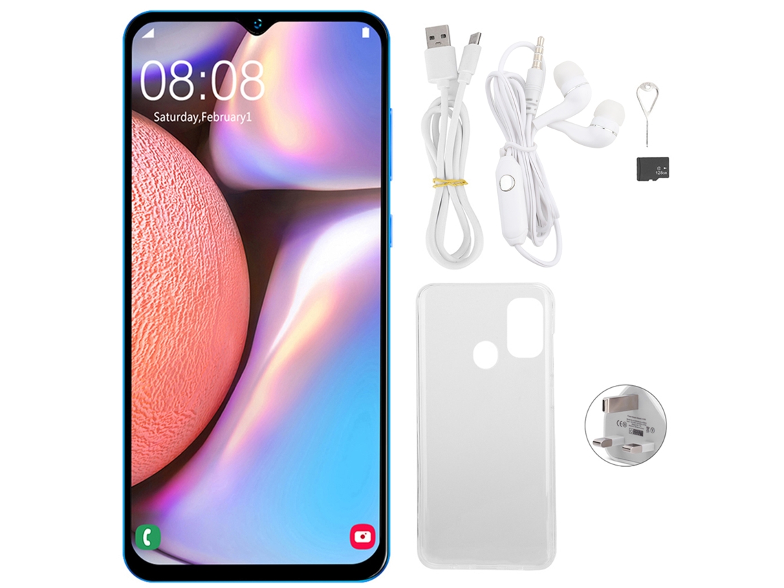 Smartphone LAXISCREED com Reconhecimento Facial e Tela 6.5 Polegadas