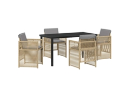 Conjunto de Móveis para Jardim 3 Pcs HARLANV1