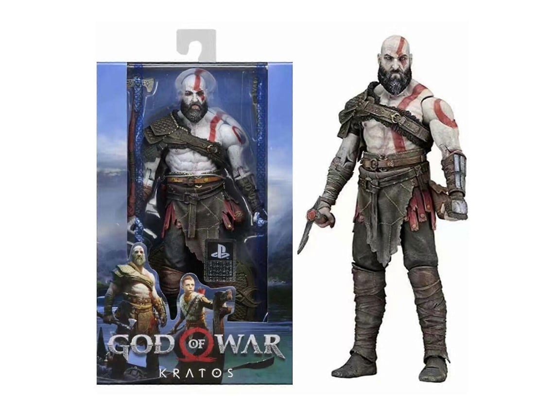 Figura De Ação De Kratos, Modelo Colecionável De God Of War, 9 Polegadas