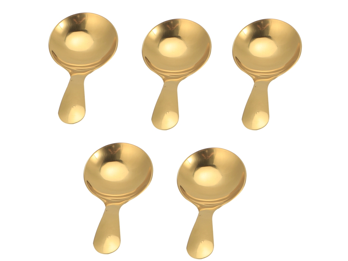 Faca Mini Aço Inoxidável Design Elegante Manopla Curta 5 Peças