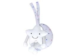Mali brinquedo Educativo Macio Musical para Carrinho Berço Carseat Forma Estrela Cute