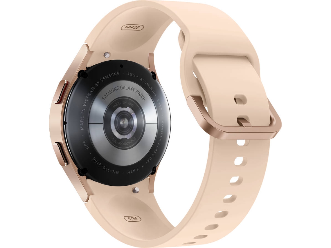 Smartwatch SAMSUNG Galaxy Watch 4 40mm BT Dourado Worten.pt