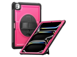 Lurelia Capa Para Tablet Em Pc, Com Rotação 360°, Giratória, Rosa