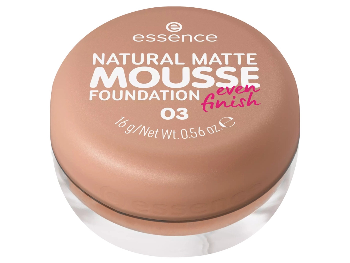 Base de Maquilhagem Natural Matte Mousse ESSENCE