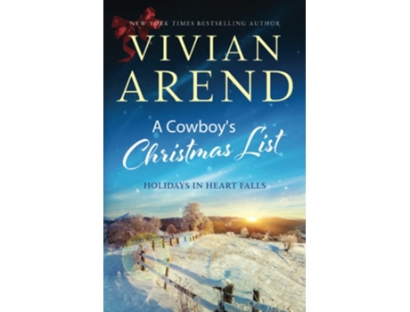 Livro A Cowboys Christmas List De Vivian Arend (inglês)