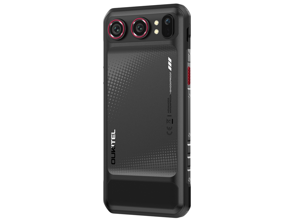 Smartphone Resistente Oukitel Wp68 Air 5g 36 Gb 512 Gb, Câmara 64 Mp, Visão Noturna, 120 Hz – Preto