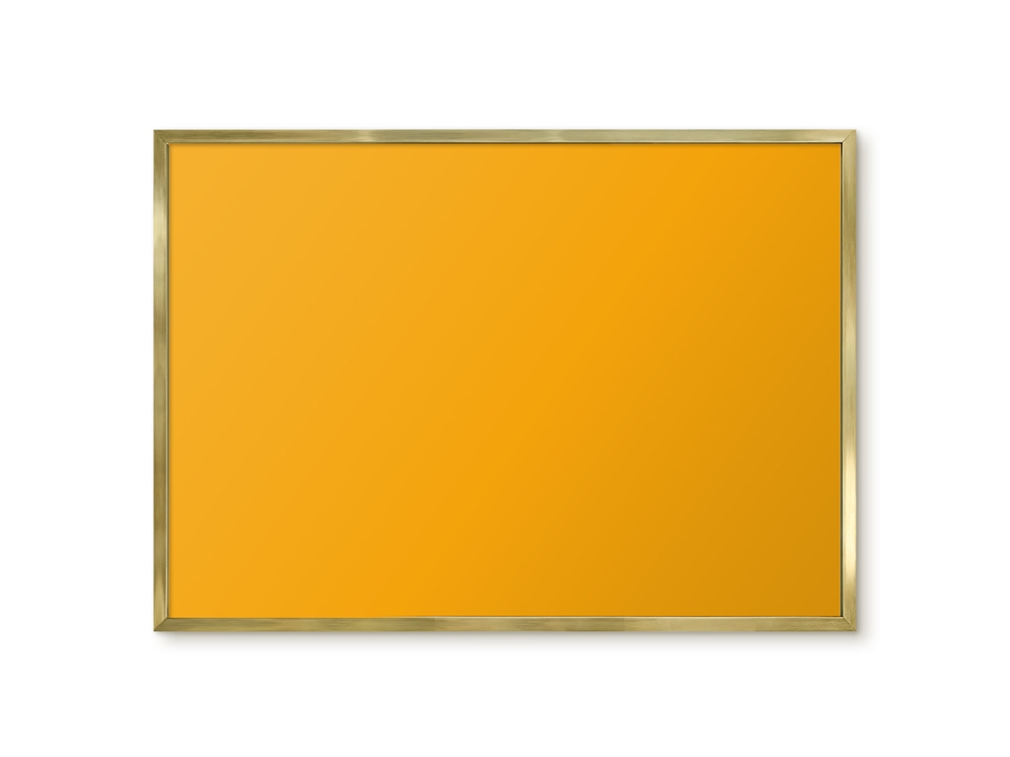 Magnetic Glass Board Beige-yellow For The Hall Espelharte (70x50 Cm)