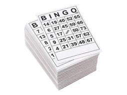 3x 60 peças de cartões de jogo de bingo 1 em 60 indivíduos Slowmoose