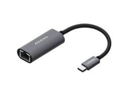 Conversor Usb-c Para Gigabit Ethernet - Aisens A109-0709 10/100/1000 Mbps Cinza 15 Cm-aquaforge