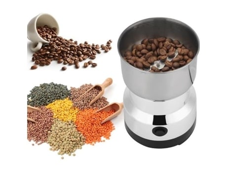 Moedor de café elétrico multifuncional cozinha grãos nozes especiarias fresadora (plugue da ue 220v)-gua TMISHION