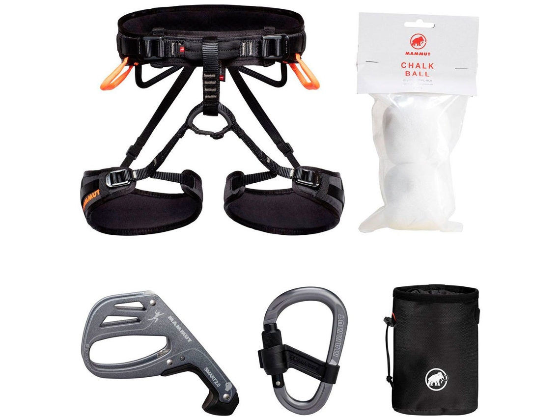 Arnês Ophir 4 Slide Climbing Preto Xs-Mmammut