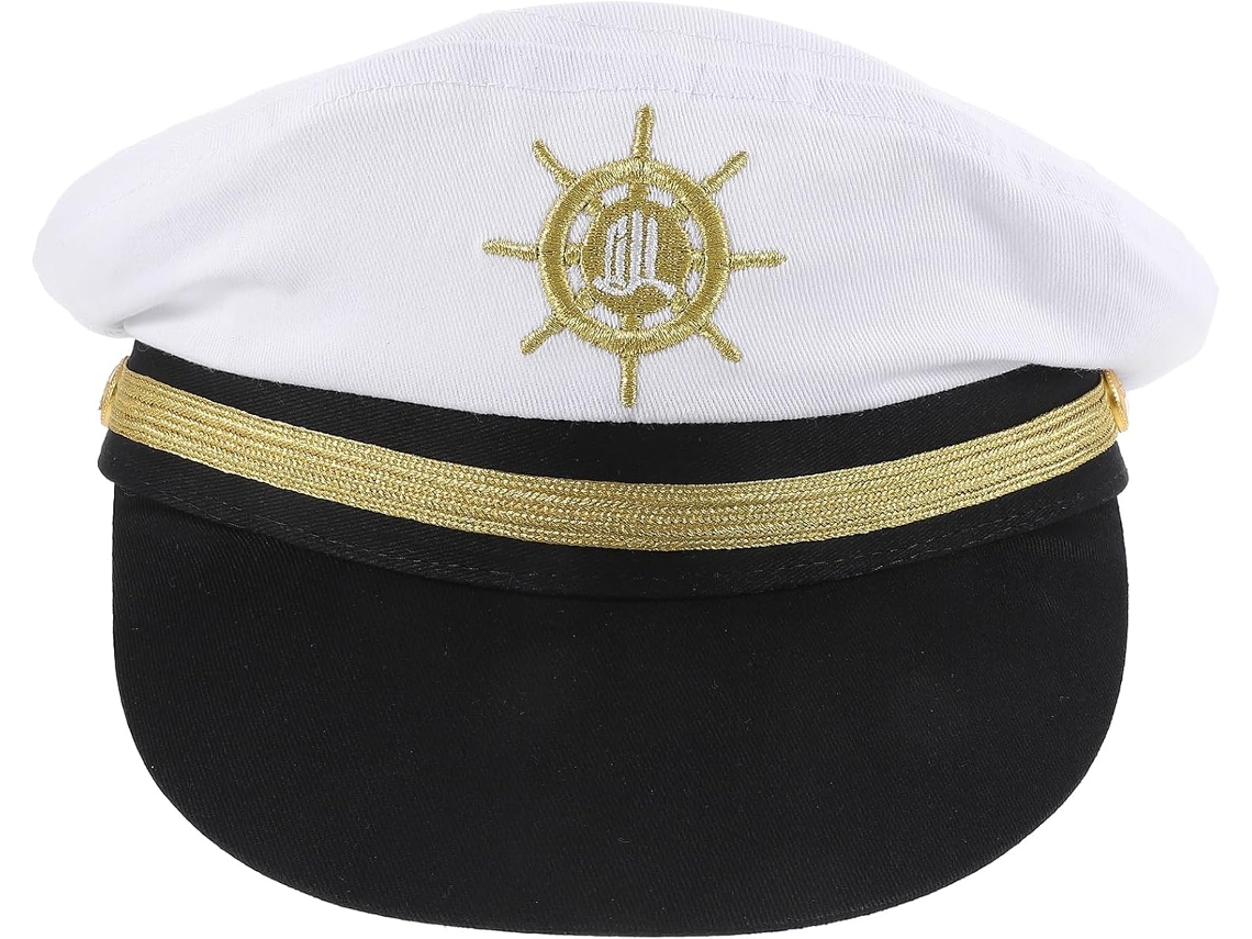 Chapéu De Capitão Marinheiro, Chapéu Náutico Para Homens E Mulheres Para Atividades Ao Ar Livre