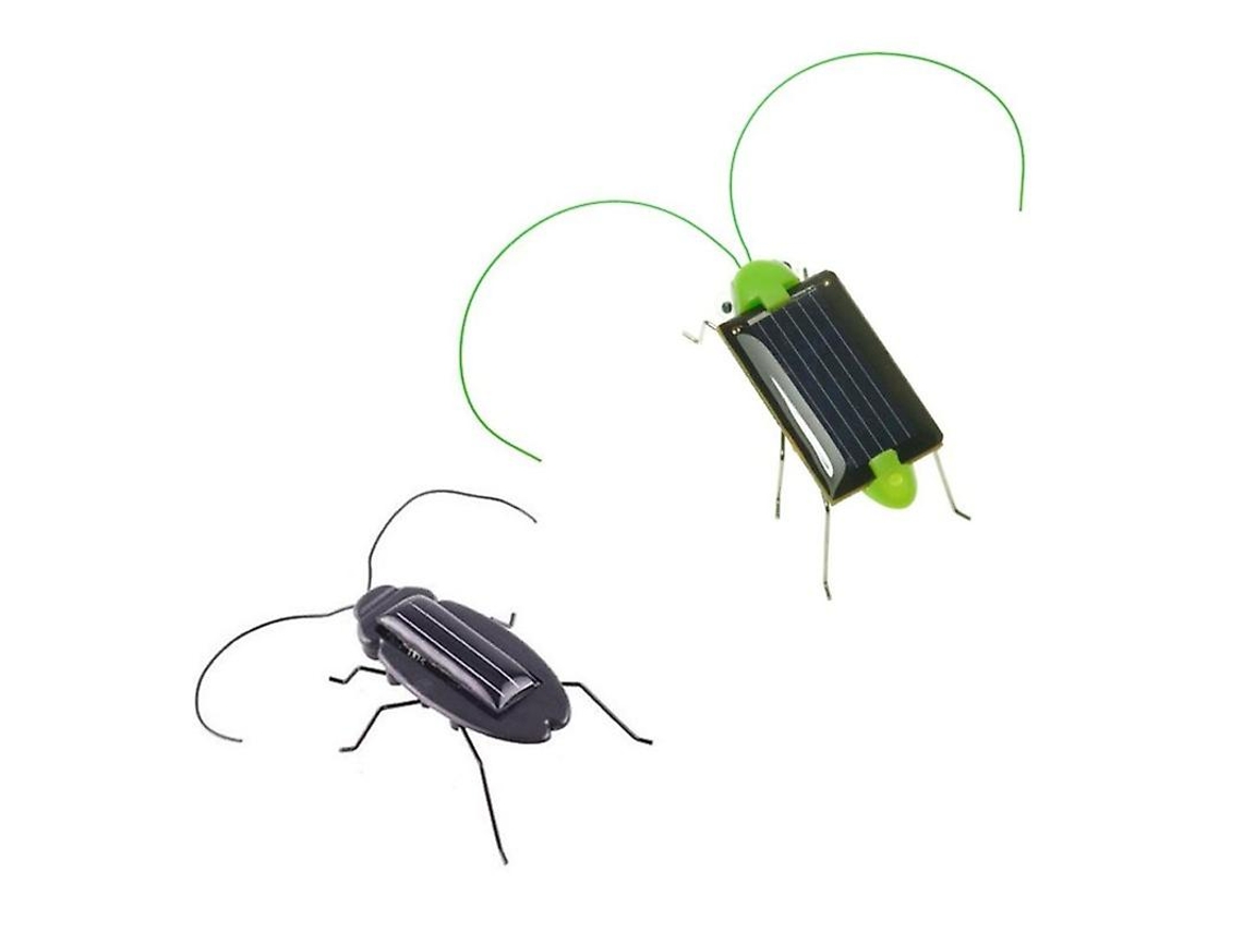 2Pcs Inseto de Energia Solar ALLINLESS