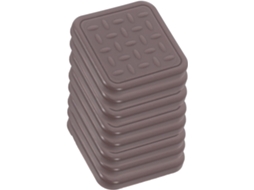Veemoon Conjunto De 1par Protetores Silicone Para Móveis, Com Redução De Ruído, Para Pés De Cadeiras, Ideais Para Uso